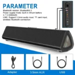 Haut-parleur Bluetooth version TV pour ordinateur 3