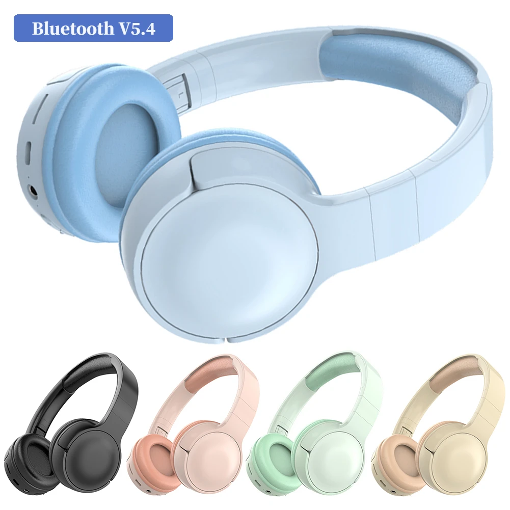 Casque sans fil compatible Bluetooth supra-auriculaire 1