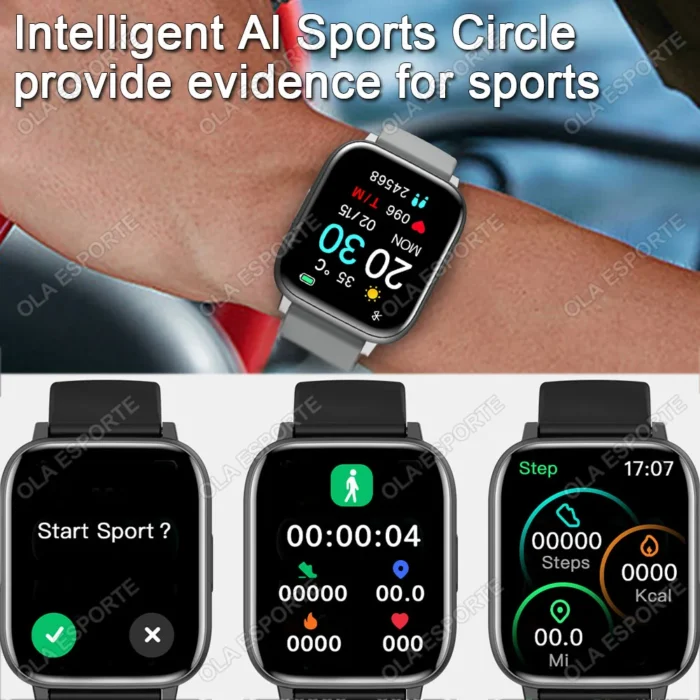 Smartwatch 5 Active Version Globale pour Xiaomi Redmi, Écran, Appels Bluetooth, Batterie 470mAh, 18 Jours, Mode dehors 140 +, 5iko 6