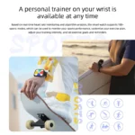 Montre intelligente de sport pour hommes et femmes 4