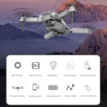 Drone E88 Pro avec WIFI et FPV 5