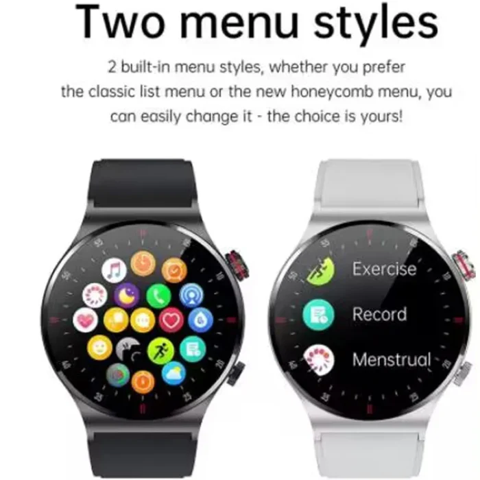 Montre connectée TCL 40 Ncountpaper pour homme et femme, avec écran tactile complet, moniteur d'activité physique, étanche, pour Apple iPhone11 MF ix Smart 5A 5