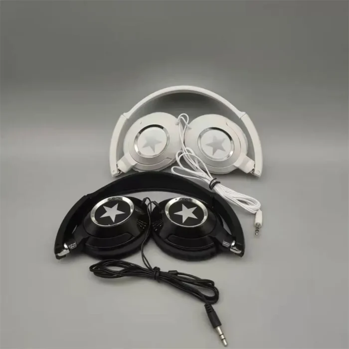 Casque de musique stéréo filaire réglable 1