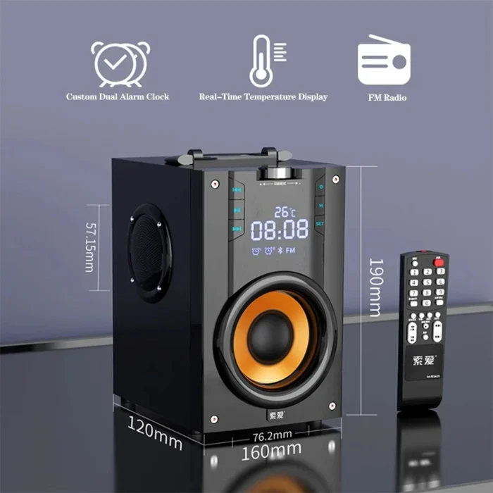 Haut parleur de basses portable sans fil 6