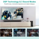 Barre de son Home TV Theater avec télécommande 5