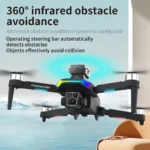 Drone professionnel à cardan 3 axes HD pliable 5